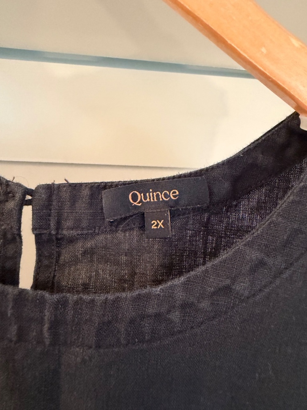 100% European Linen Tank Set | Black - Picture 3 of 5